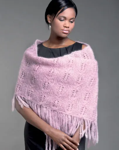 Cabled Shawl