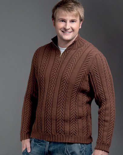 Pullover with Zip for Men